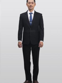 Bộ Suit Đen Dày Classic Fit TGS26